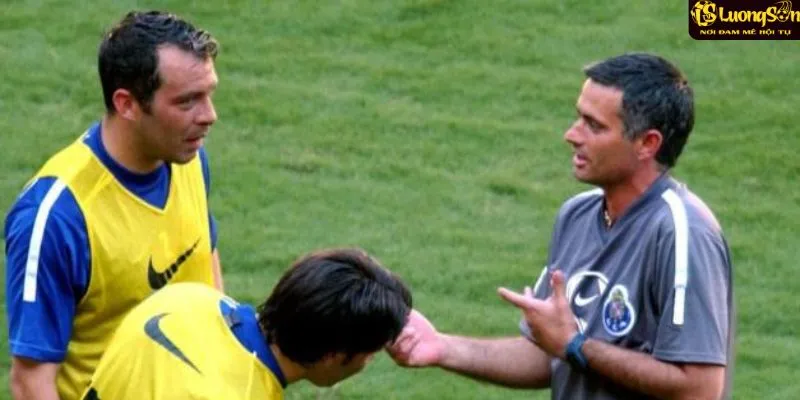 Jorge Costa và Mourinho khi còn ở Porto