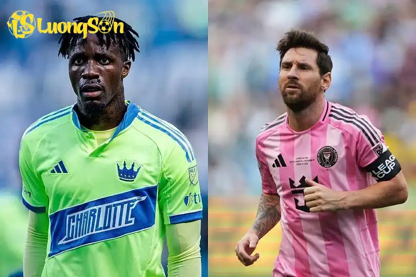 Wilfried Zaha bày tỏ sự tôn trọng cho Messi trước trận đấu Charlotte FC và Inter Miami